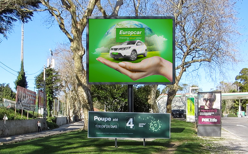 Pantalla LED área urbana